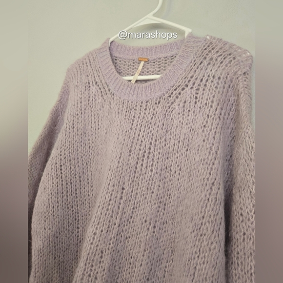 Free People Fluffy Crew Sweater - Picture 3 of 7